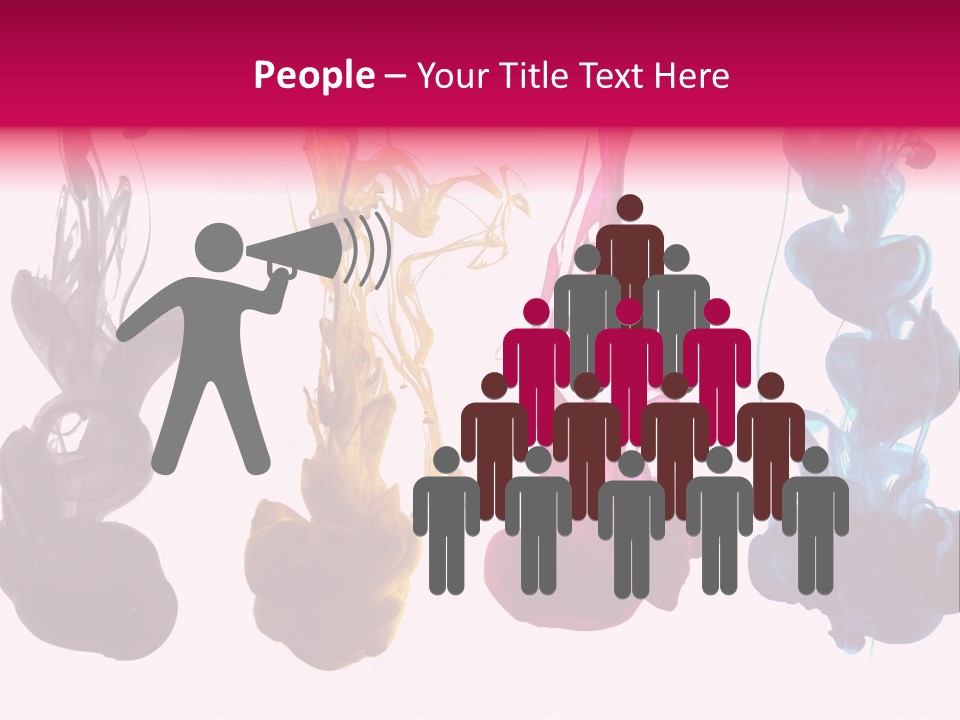 Cmyk Ink PowerPoint Template