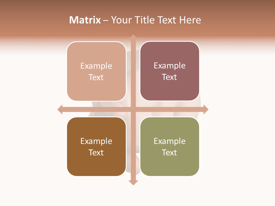 Pointing Hand On White Background PowerPoint Template