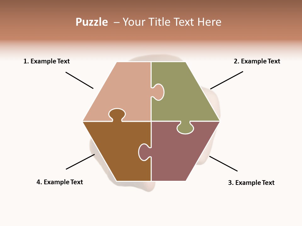 Pointing Hand On White Background PowerPoint Template