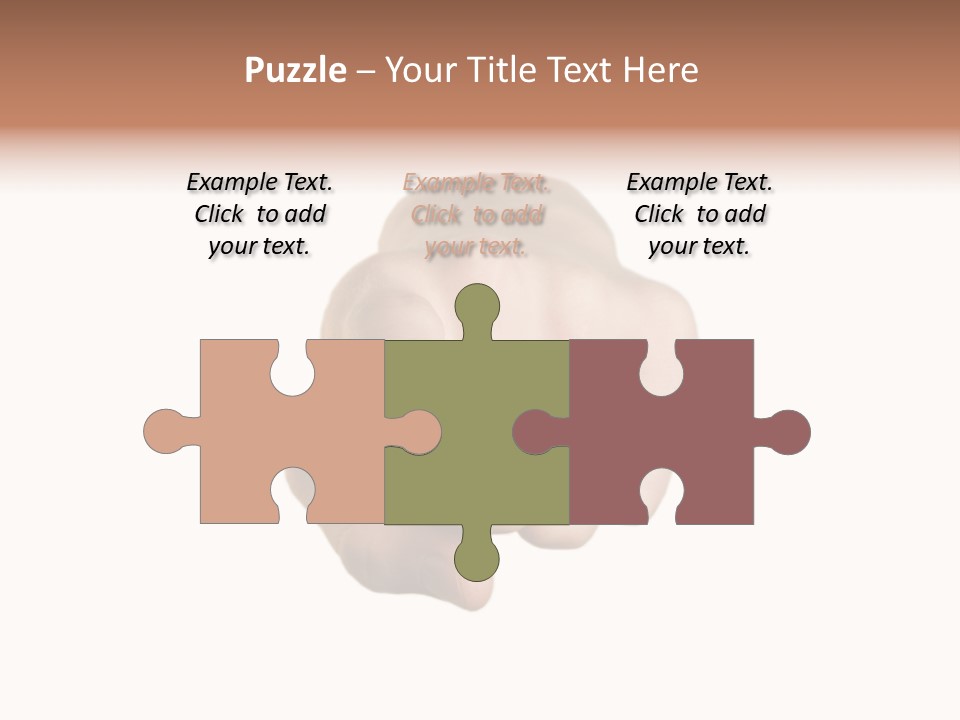 Pointing Hand On White Background PowerPoint Template