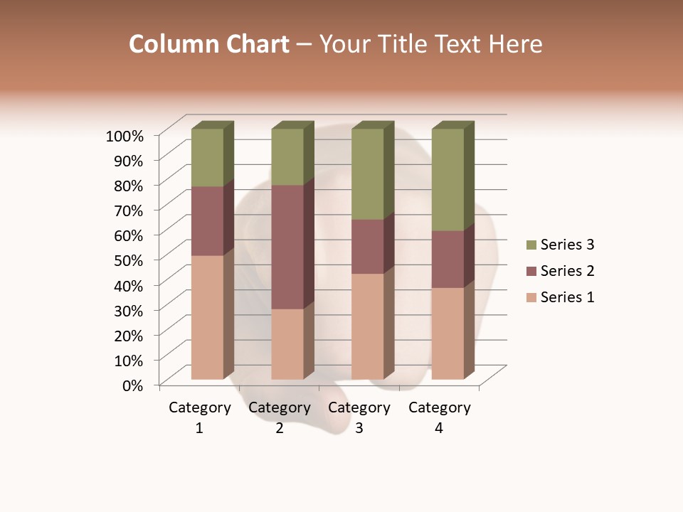 Pointing Hand On White Background PowerPoint Template