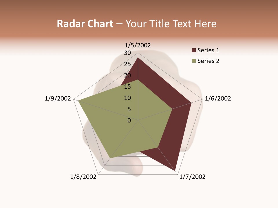 Pointing Hand On White Background PowerPoint Template
