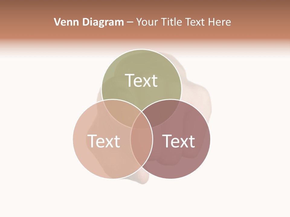 Pointing Hand On White Background PowerPoint Template