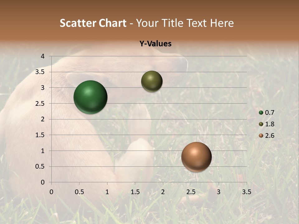 Puppy Scratching PowerPoint Template
