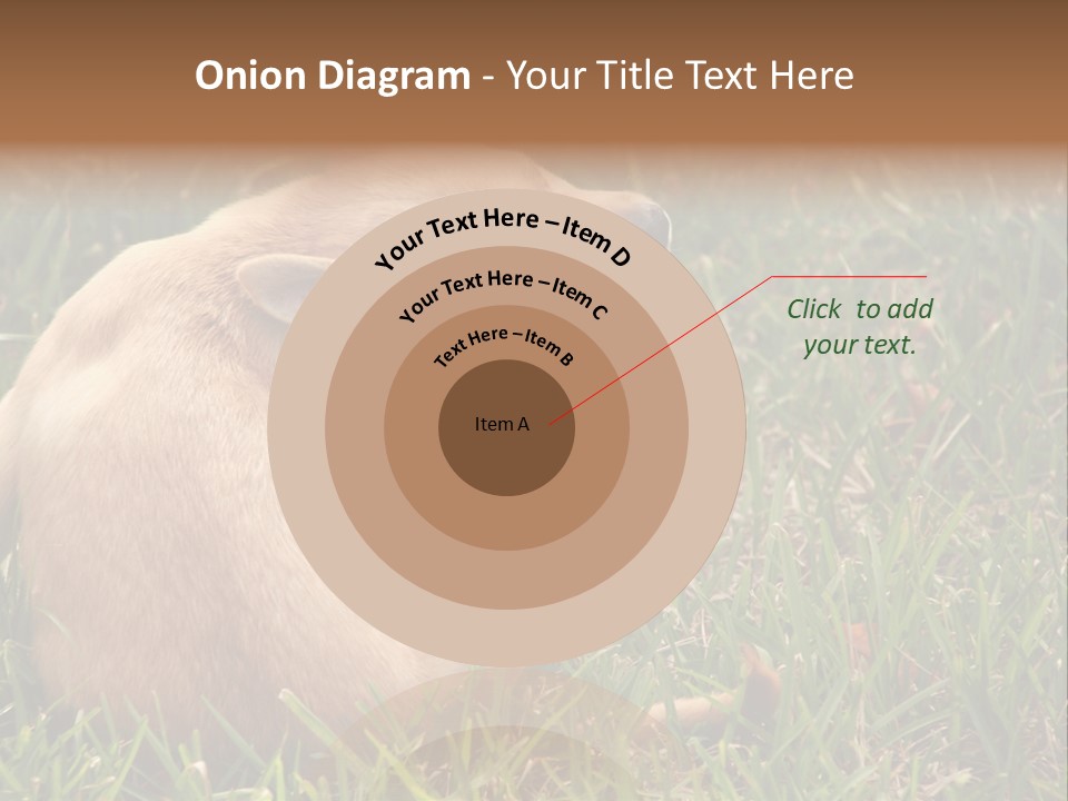 Puppy Scratching PowerPoint Template