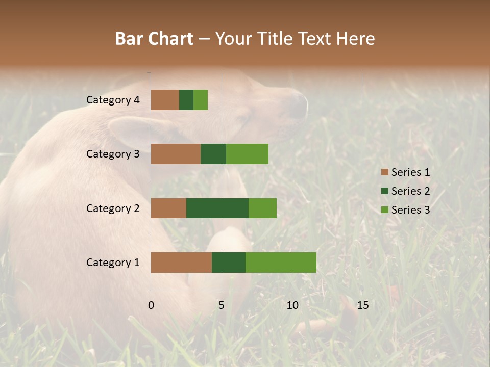 Puppy Scratching PowerPoint Template