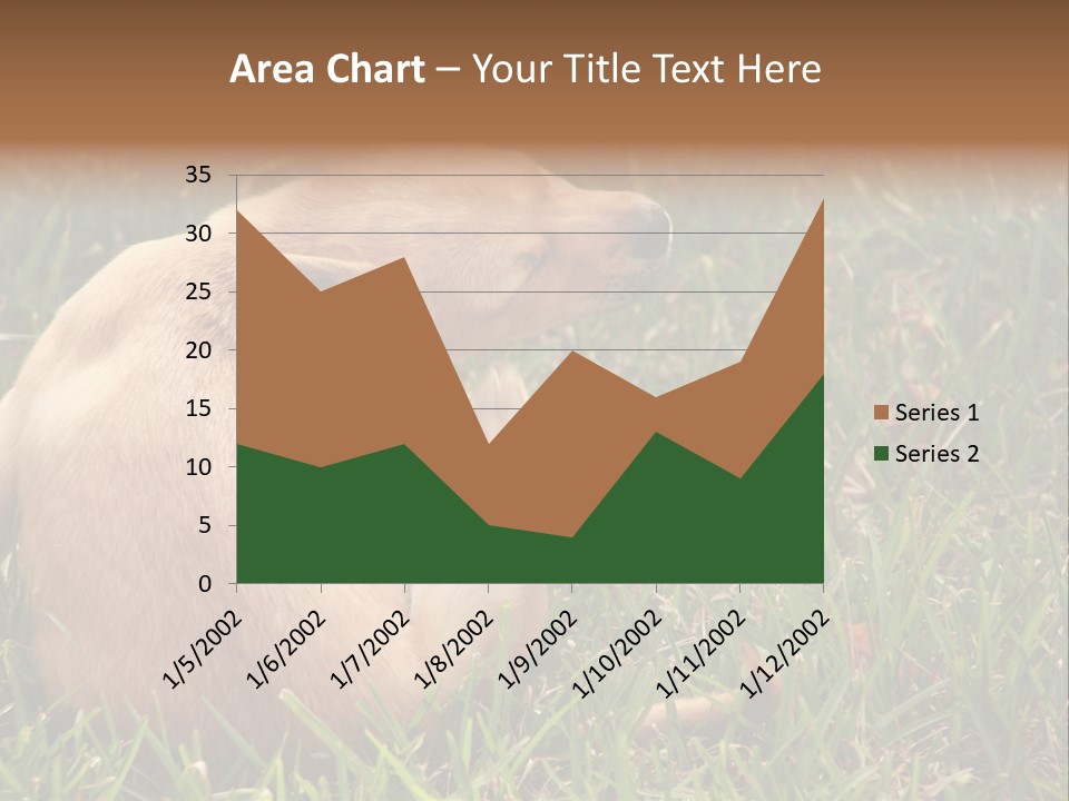 Puppy Scratching PowerPoint Template