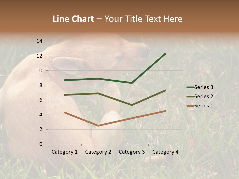 Puppy Scratching PowerPoint Template