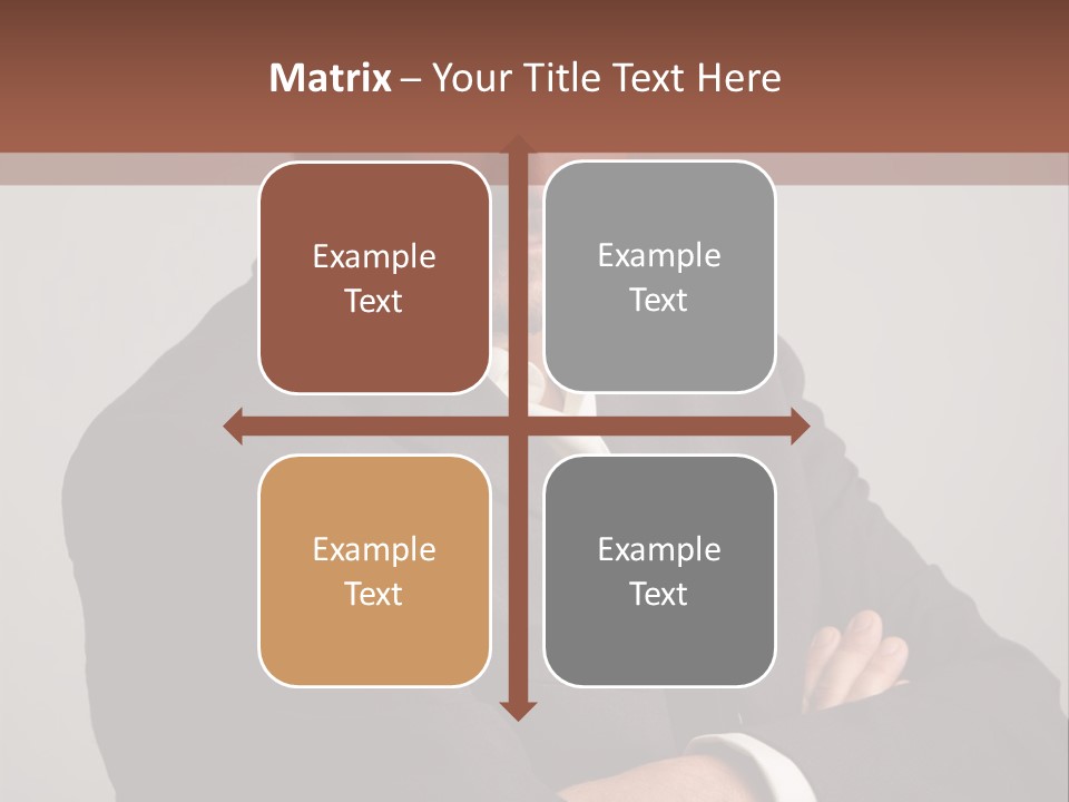 Portrait Of Angry Man PowerPoint Template