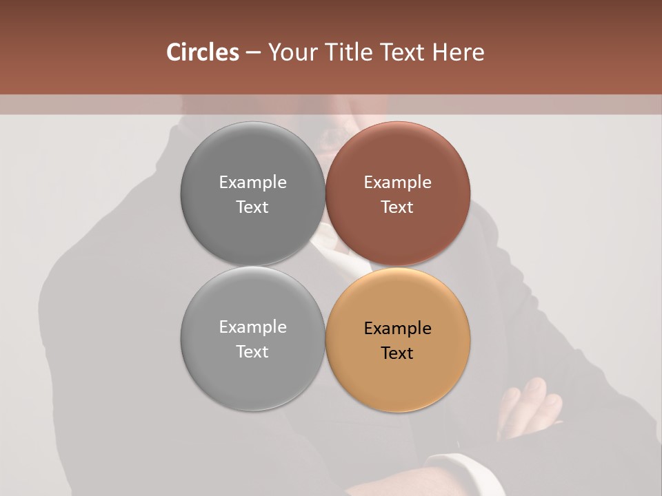 Portrait Of Angry Man PowerPoint Template