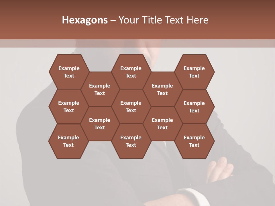 Portrait Of Angry Man PowerPoint Template