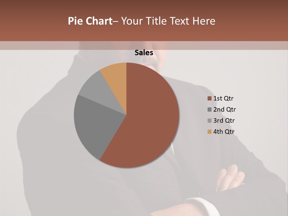 Portrait Of Angry Man PowerPoint Template