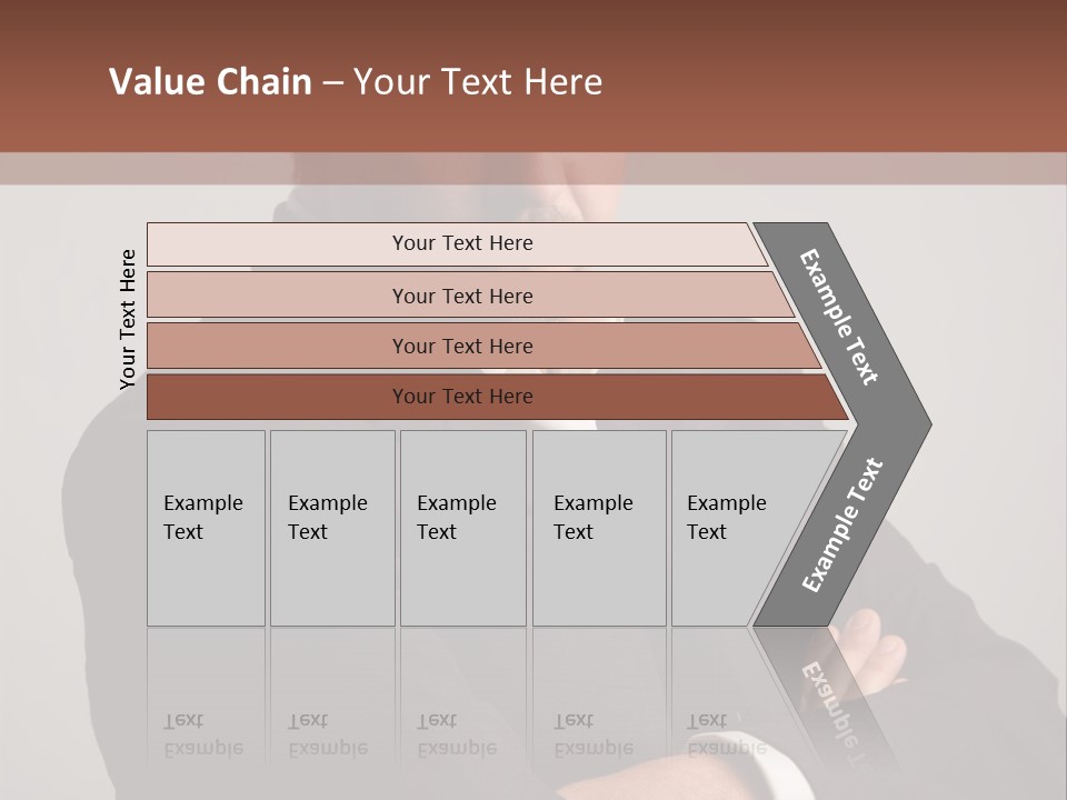 Portrait Of Angry Man PowerPoint Template