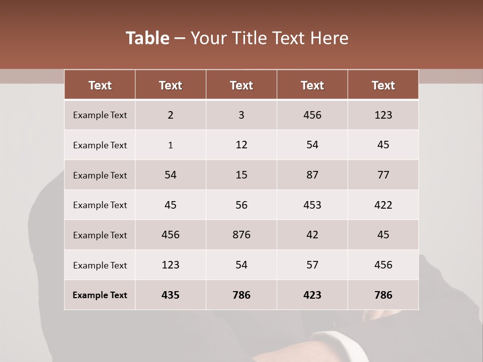 Portrait Of Angry Man PowerPoint Template