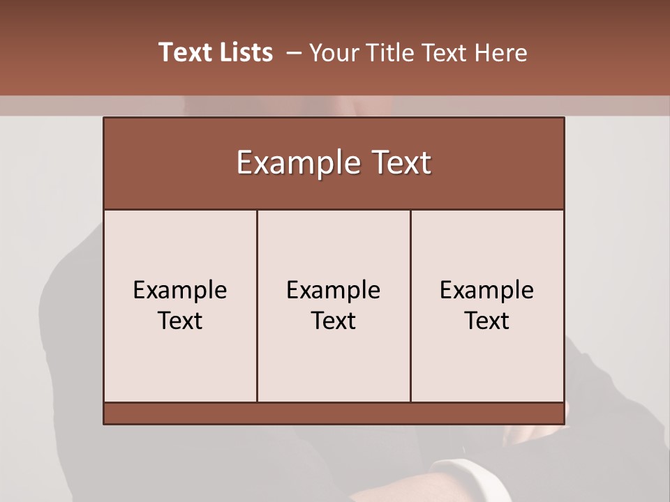 Portrait Of Angry Man PowerPoint Template