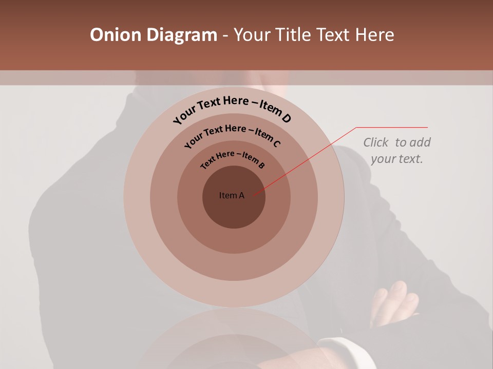 Portrait Of Angry Man PowerPoint Template