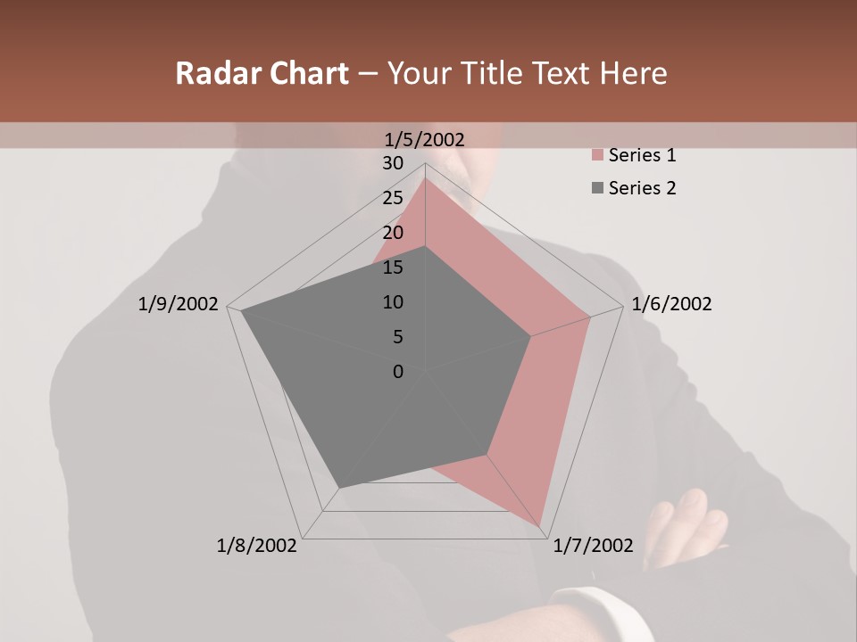 Portrait Of Angry Man PowerPoint Template