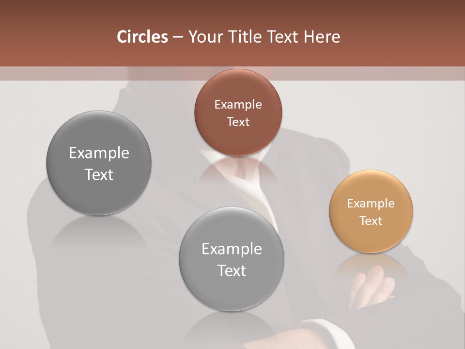 Portrait Of Angry Man PowerPoint Template