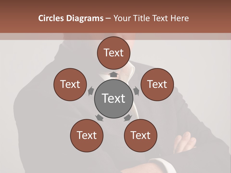 Portrait Of Angry Man PowerPoint Template