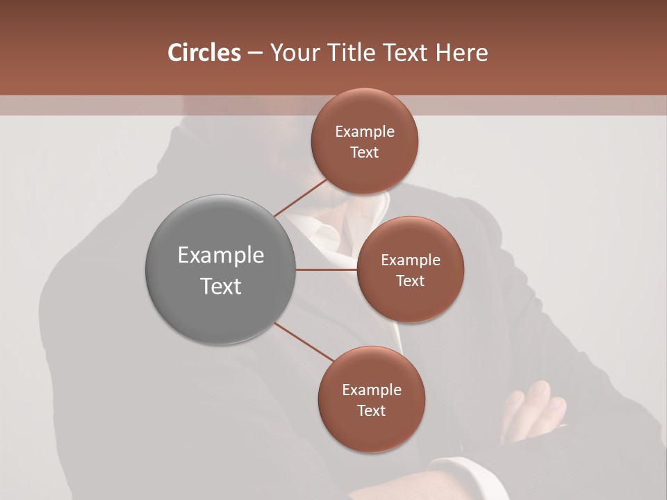 Portrait Of Angry Man PowerPoint Template