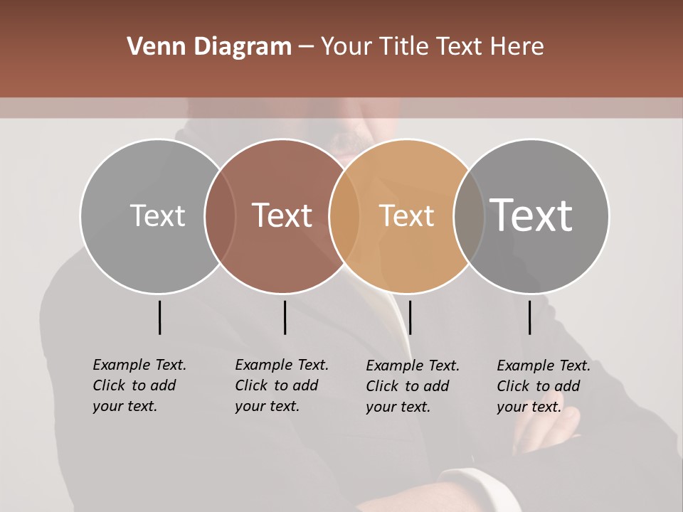 Portrait Of Angry Man PowerPoint Template