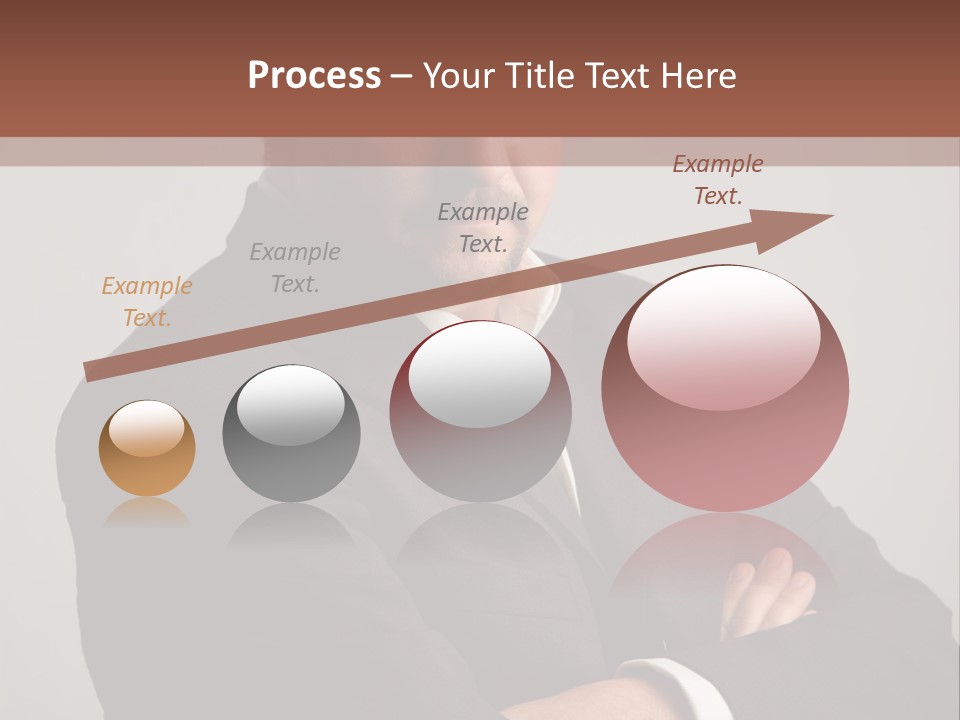 Portrait Of Angry Man PowerPoint Template