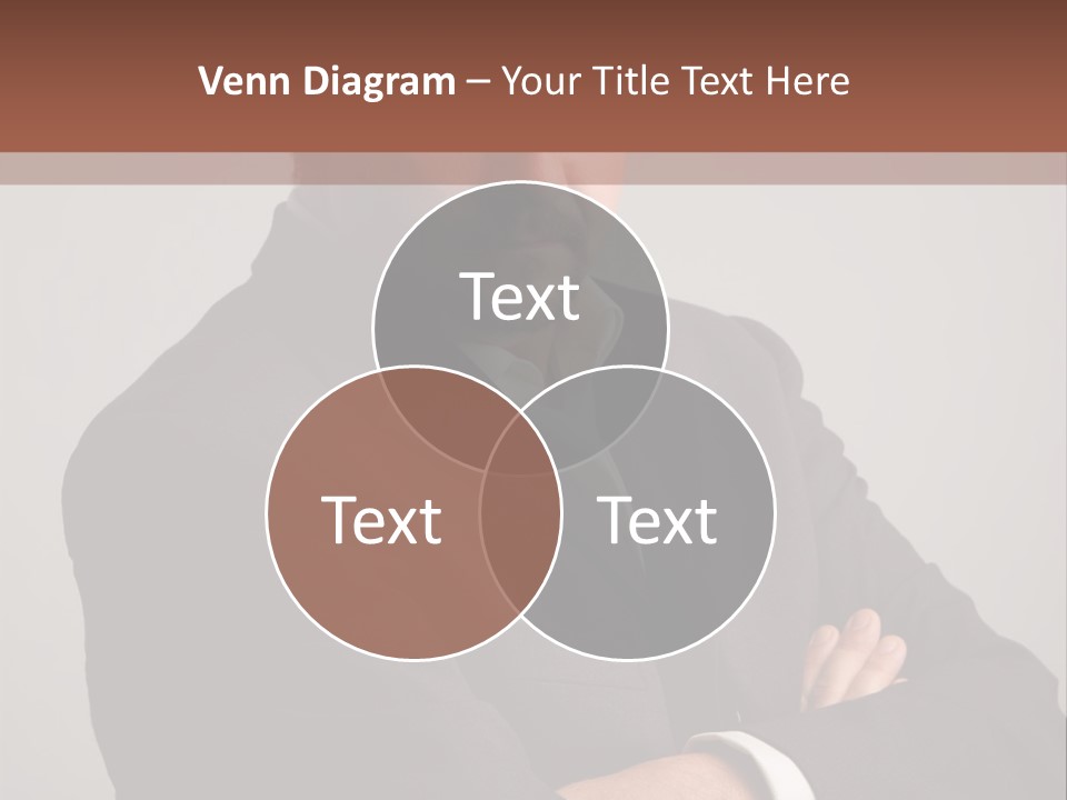Portrait Of Angry Man PowerPoint Template