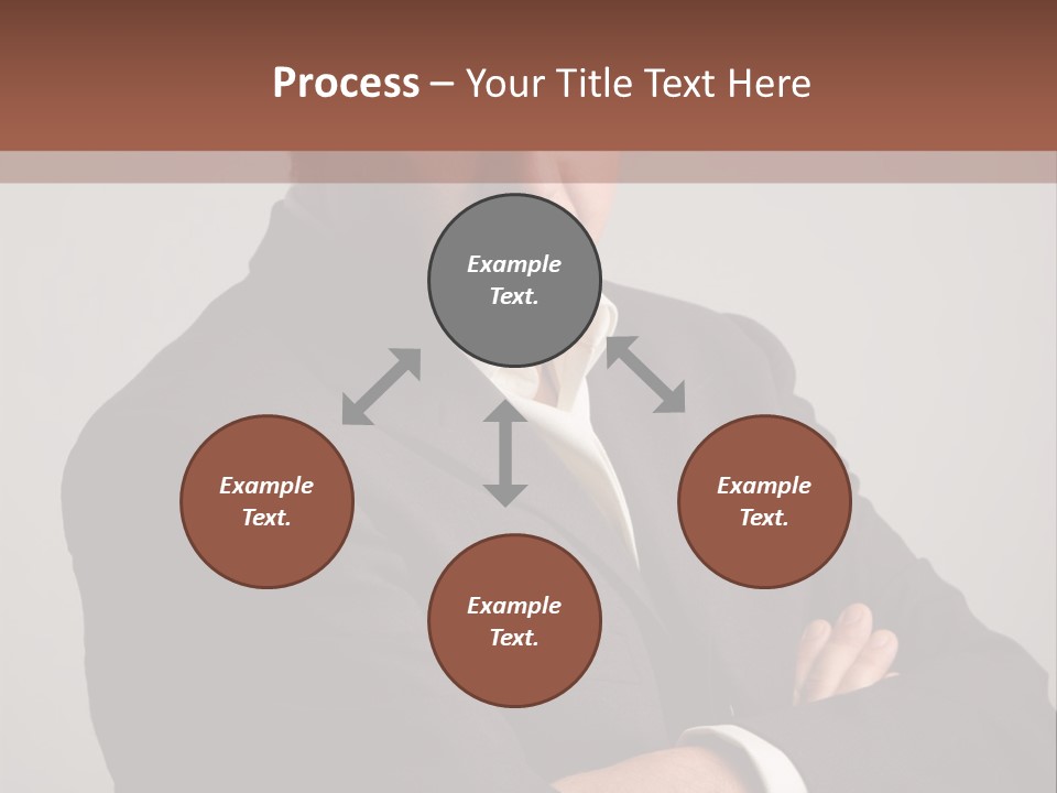 Portrait Of Angry Man PowerPoint Template