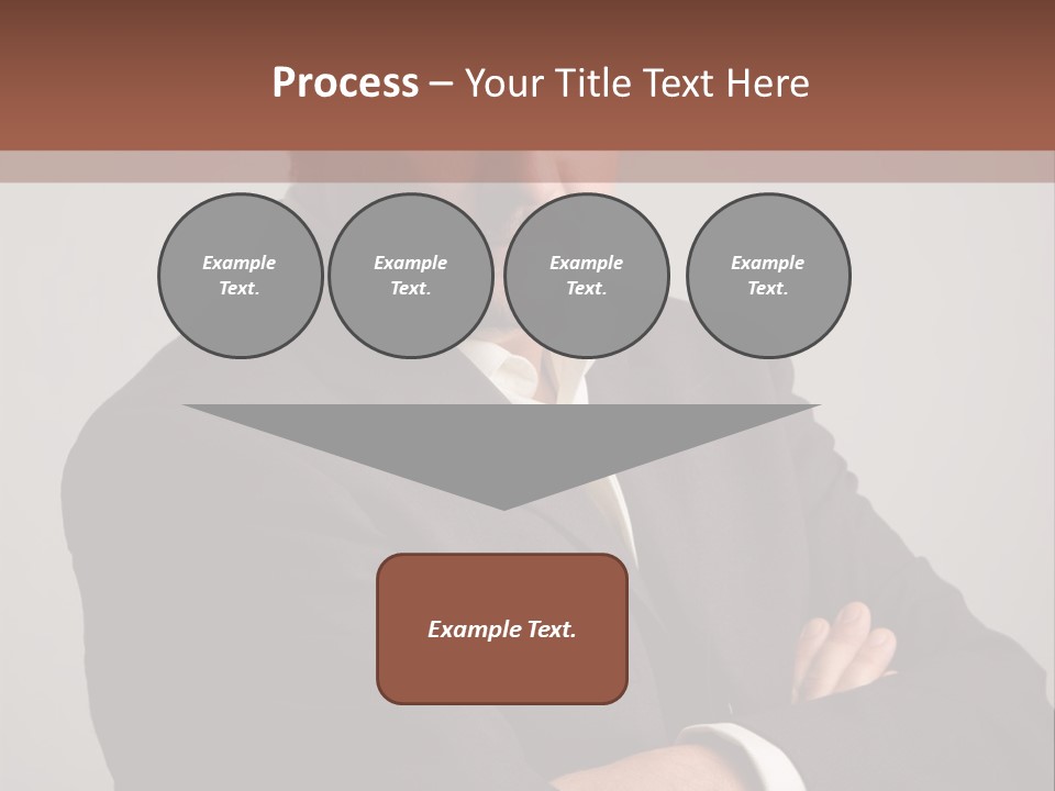 Portrait Of Angry Man PowerPoint Template