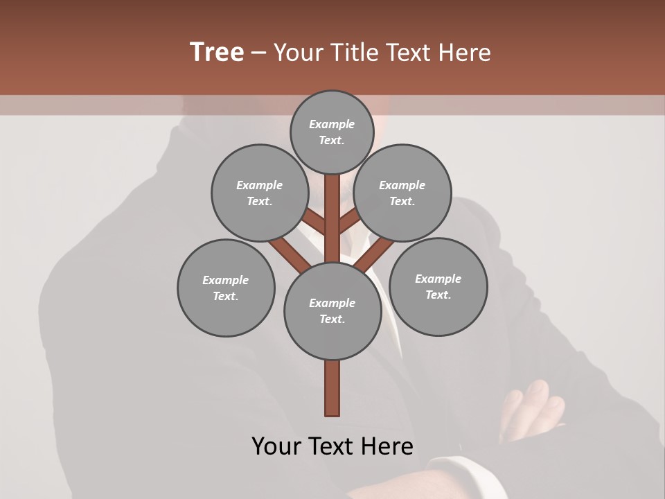 Portrait Of Angry Man PowerPoint Template