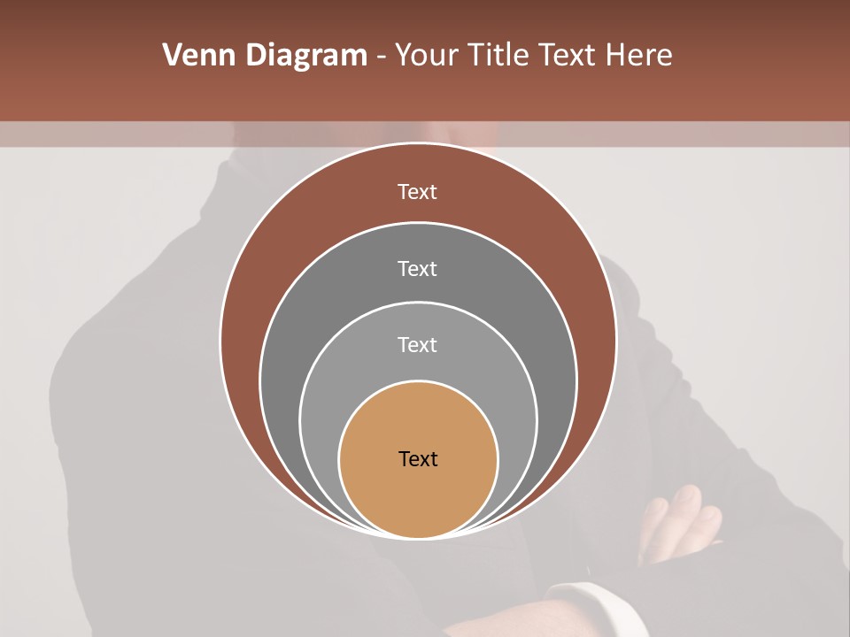 Portrait Of Angry Man PowerPoint Template