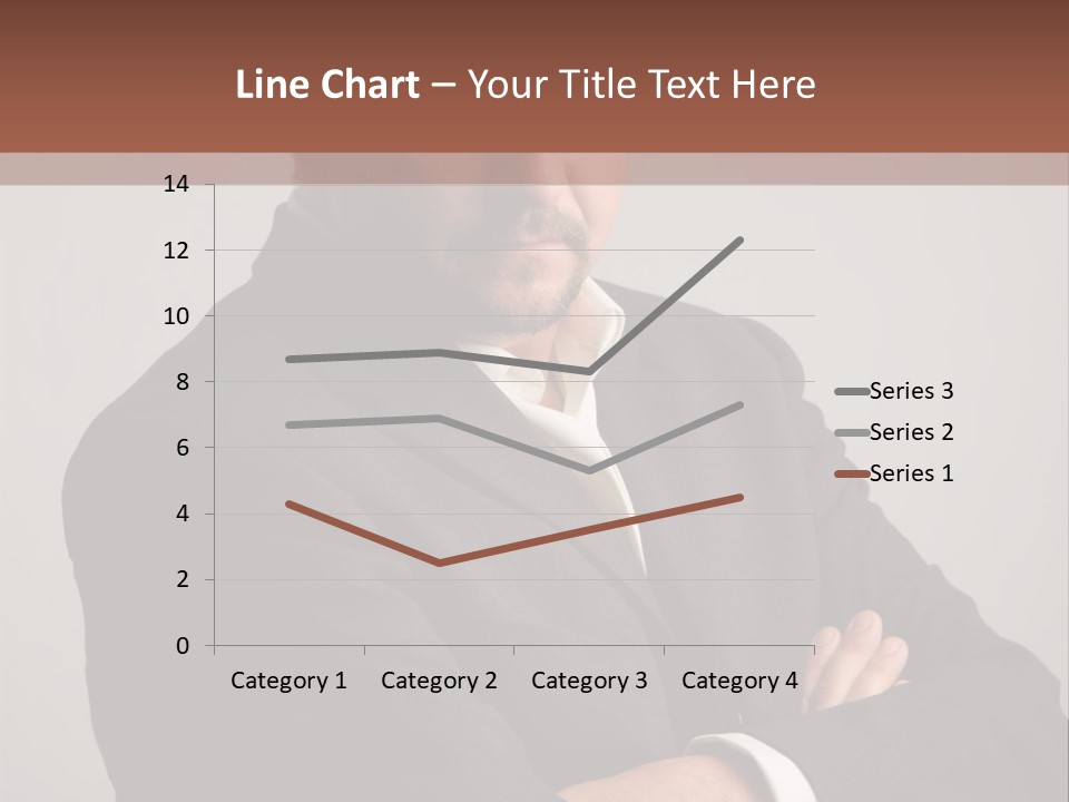 Portrait Of Angry Man PowerPoint Template