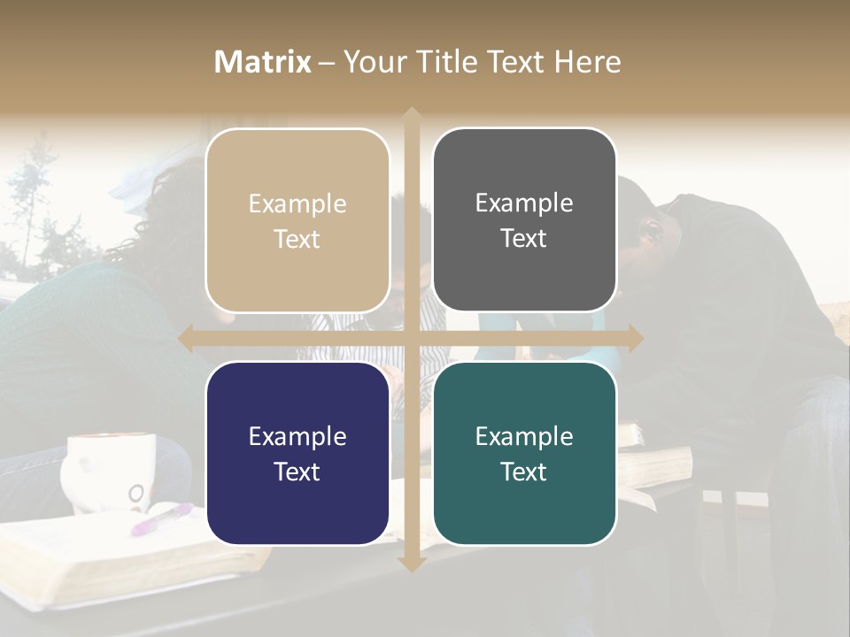 A Panoramic View Of Cincinnati Ohio PowerPoint Template