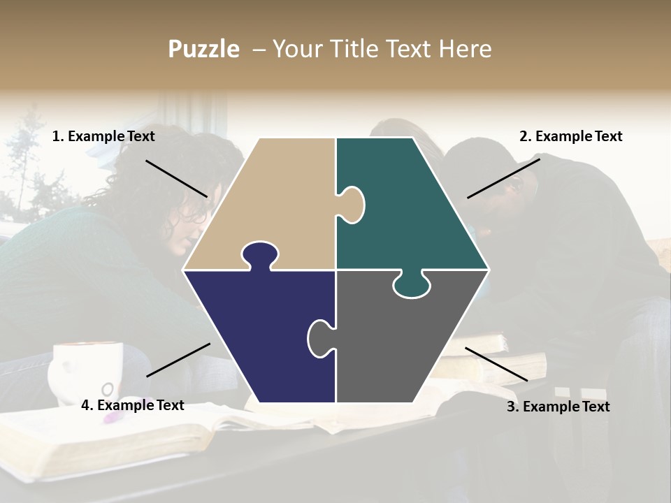 A Panoramic View Of Cincinnati Ohio PowerPoint Template