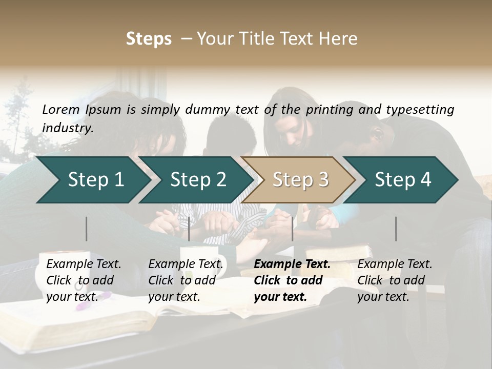 A Panoramic View Of Cincinnati Ohio PowerPoint Template