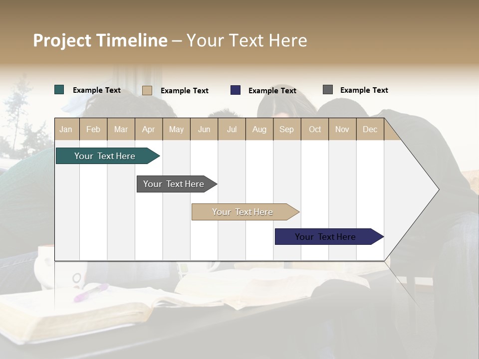 A Panoramic View Of Cincinnati Ohio PowerPoint Template