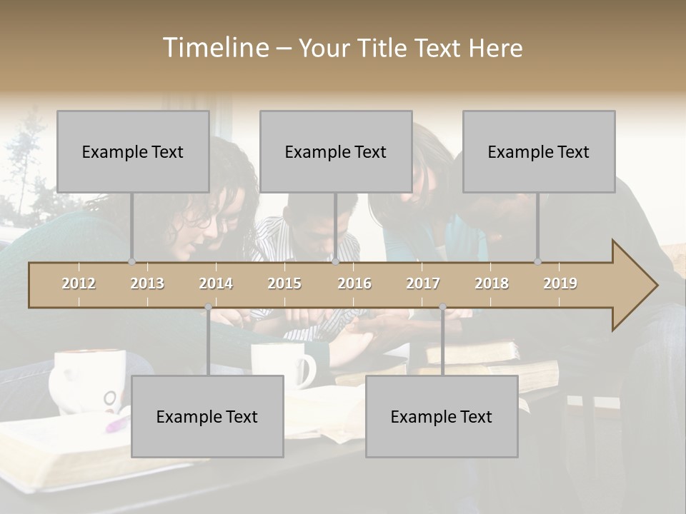 A Panoramic View Of Cincinnati Ohio PowerPoint Template