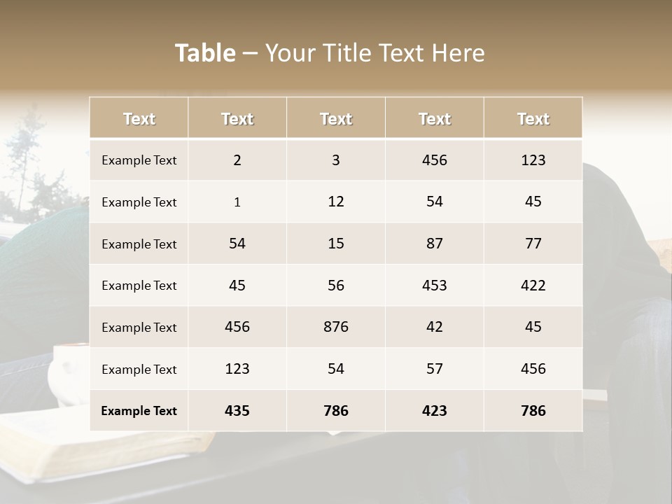 A Panoramic View Of Cincinnati Ohio PowerPoint Template