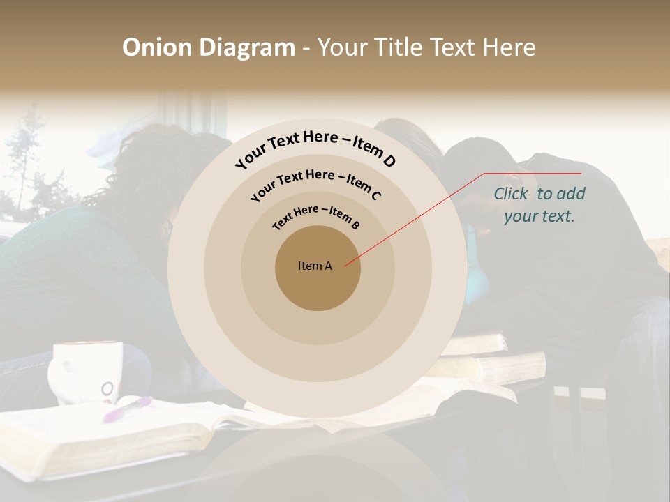 A Panoramic View Of Cincinnati Ohio PowerPoint Template