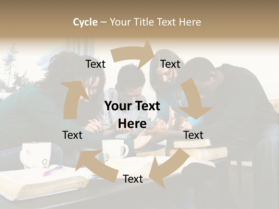 A Panoramic View Of Cincinnati Ohio PowerPoint Template