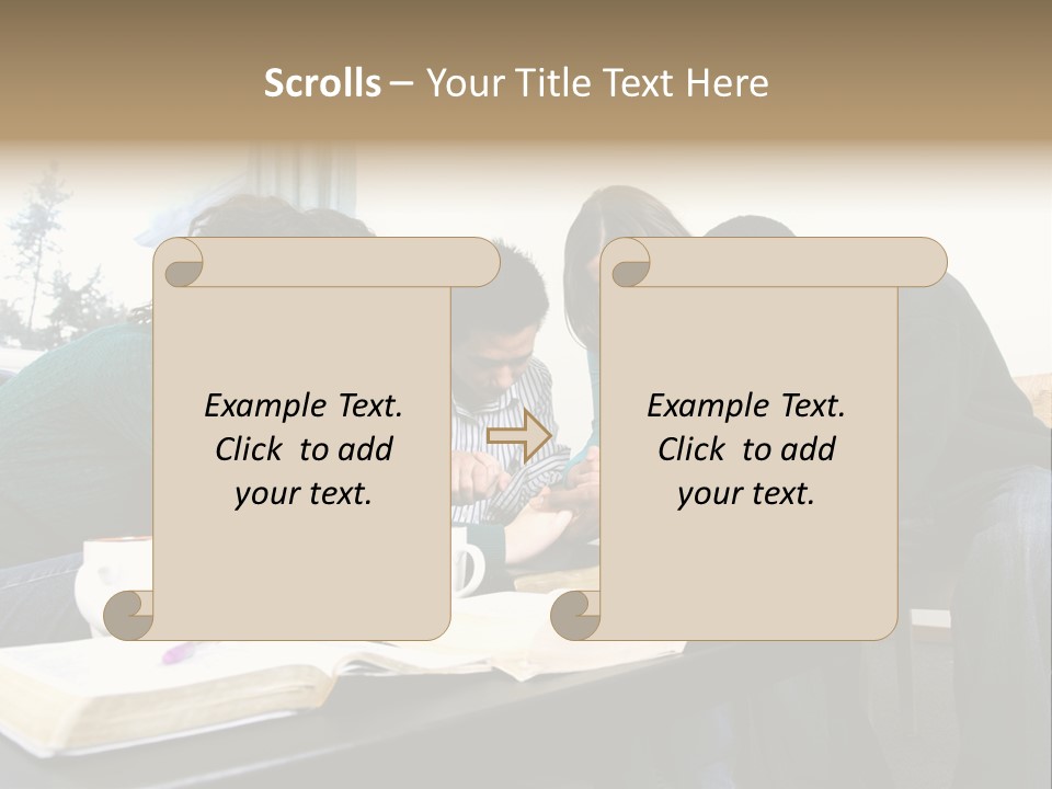 A Panoramic View Of Cincinnati Ohio PowerPoint Template