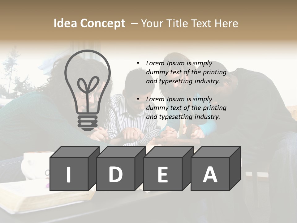 A Panoramic View Of Cincinnati Ohio PowerPoint Template