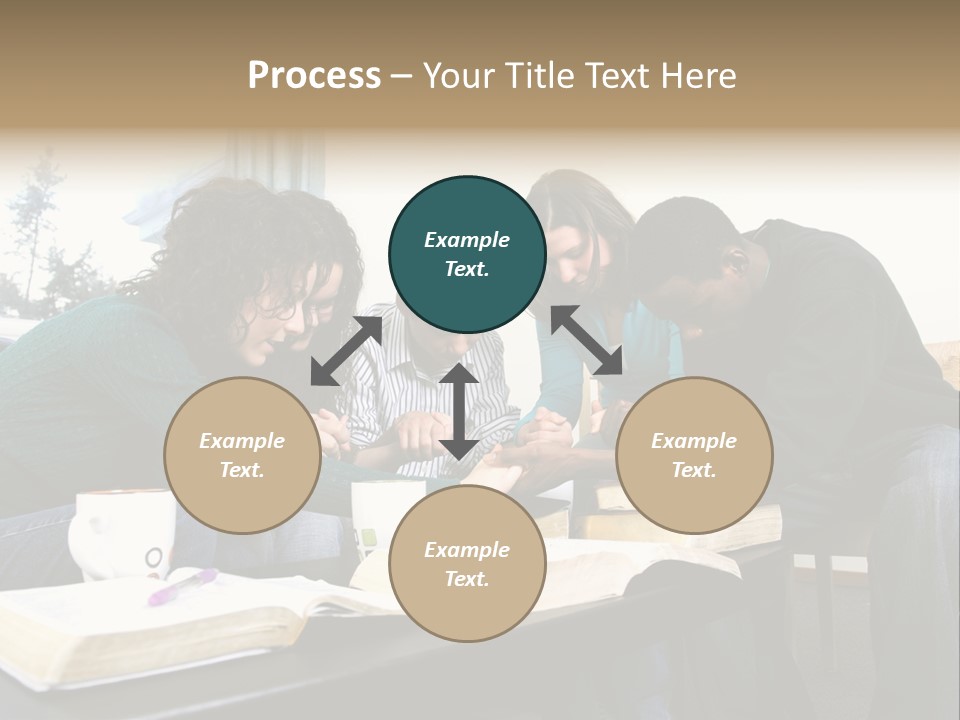 A Panoramic View Of Cincinnati Ohio PowerPoint Template