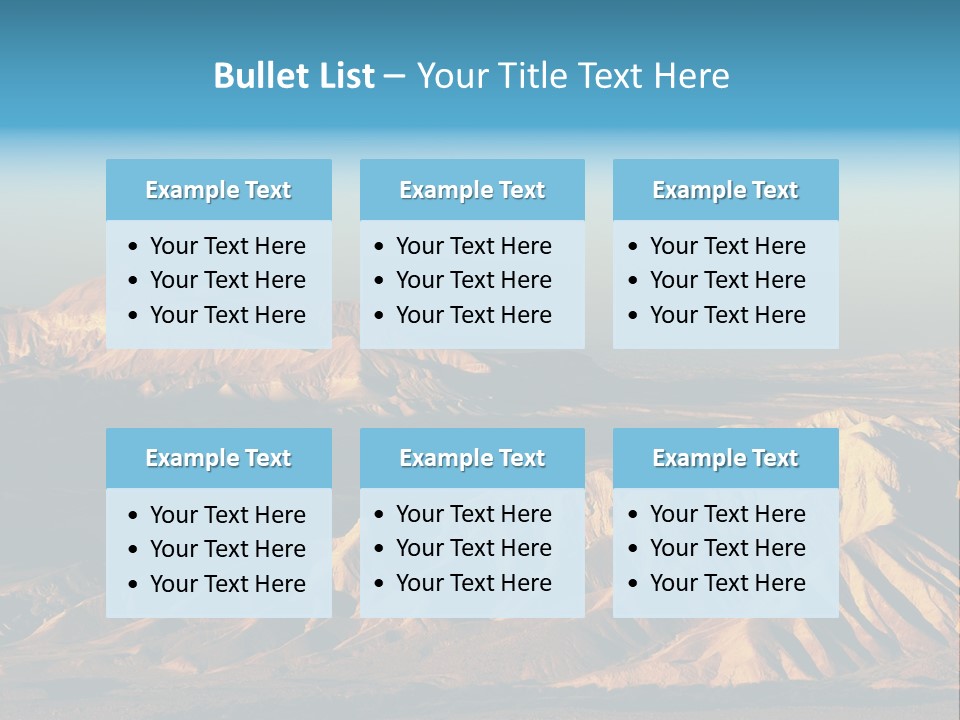 Kitchen With White Island PowerPoint Template