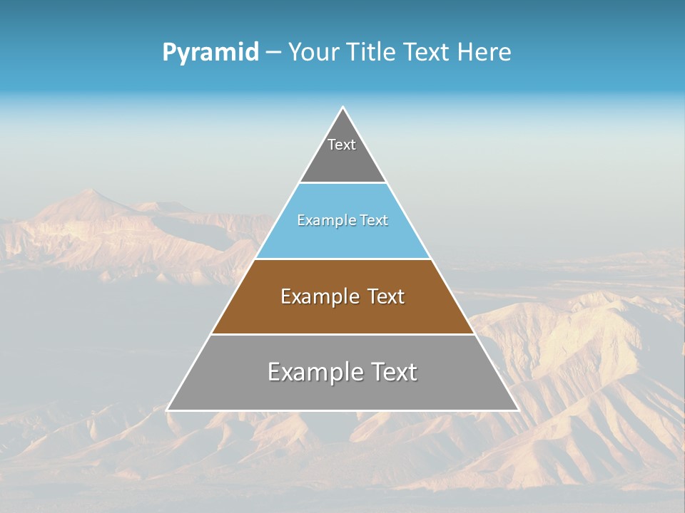 Kitchen With White Island PowerPoint Template