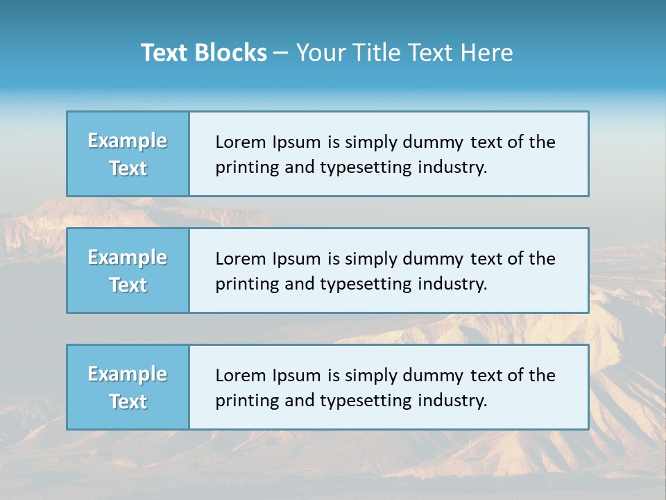 Kitchen With White Island PowerPoint Template