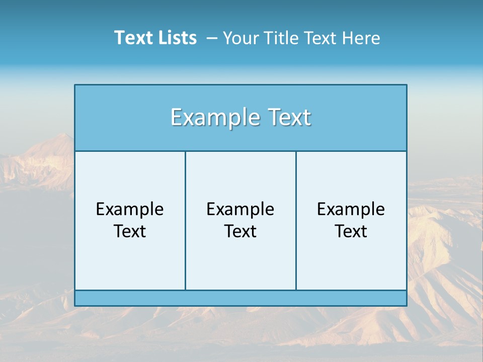 Kitchen With White Island PowerPoint Template