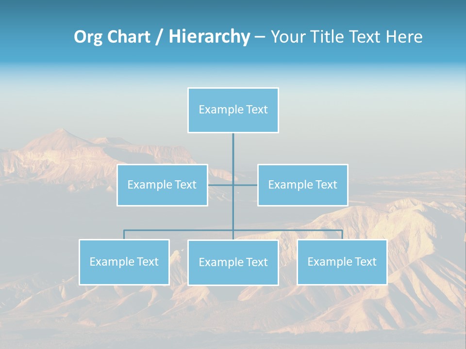 Kitchen With White Island PowerPoint Template