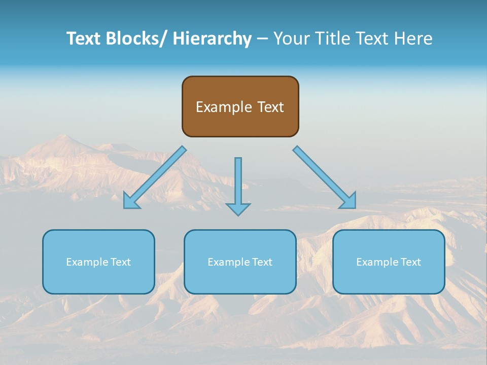 Kitchen With White Island PowerPoint Template