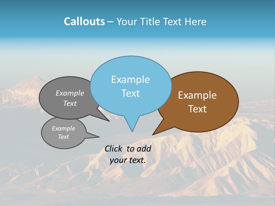 Kitchen With White Island PowerPoint Template